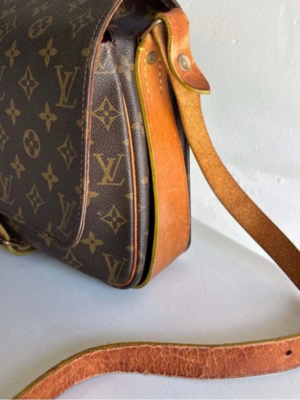 Louis Vuitton Pre-Owned 1991 Cartesier GM Crossbody Bag